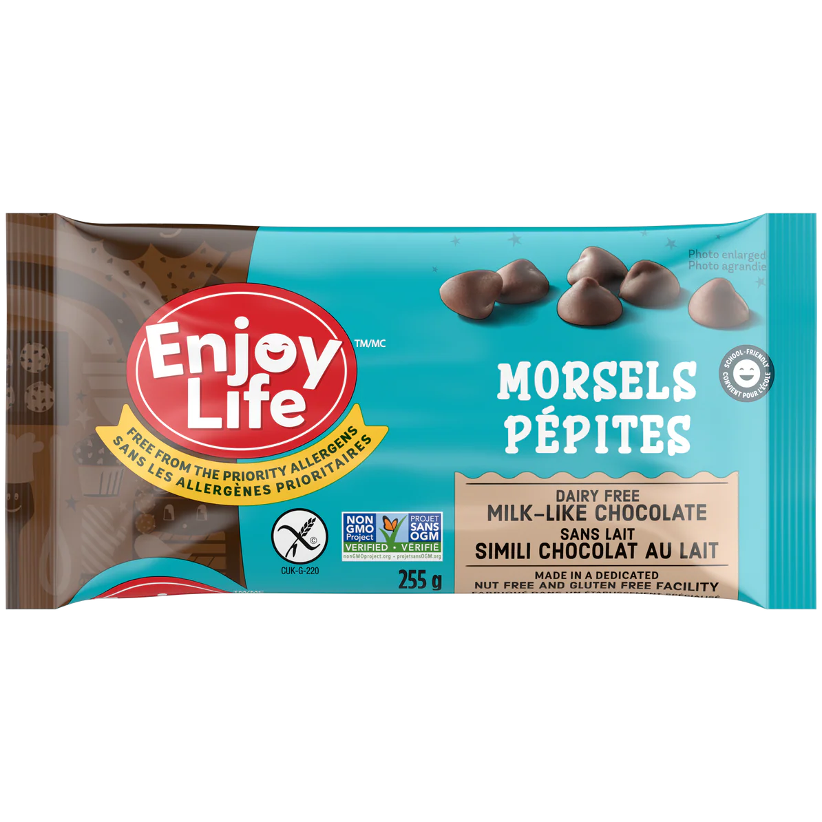Milk-Like Chocolate Chip Morsels - Allergen Free