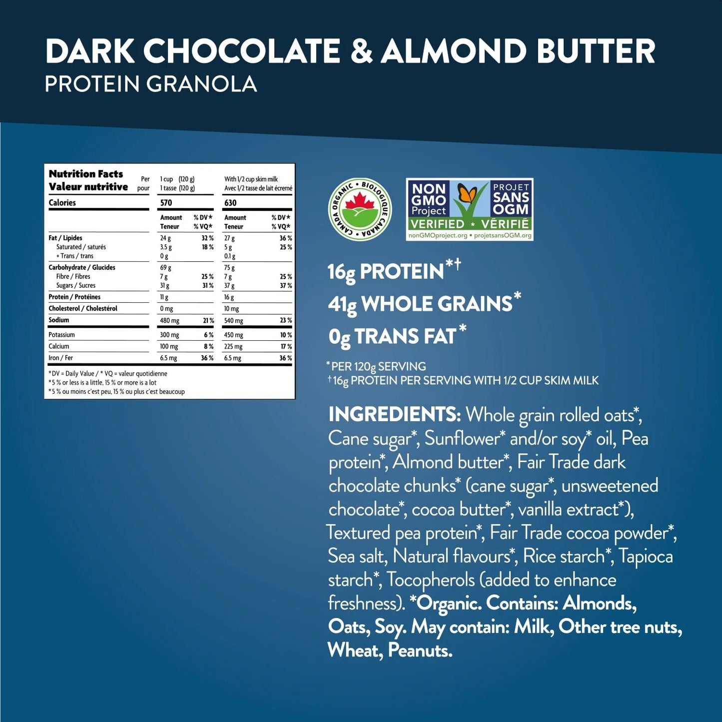 Protein Granola Chocolate & Almond Butter Organic