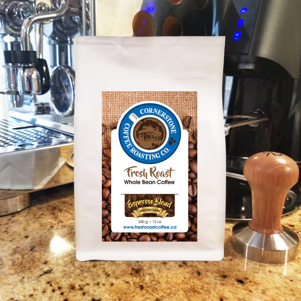 Cornerstone Coffee Espresso Blend Medium Dark 340g