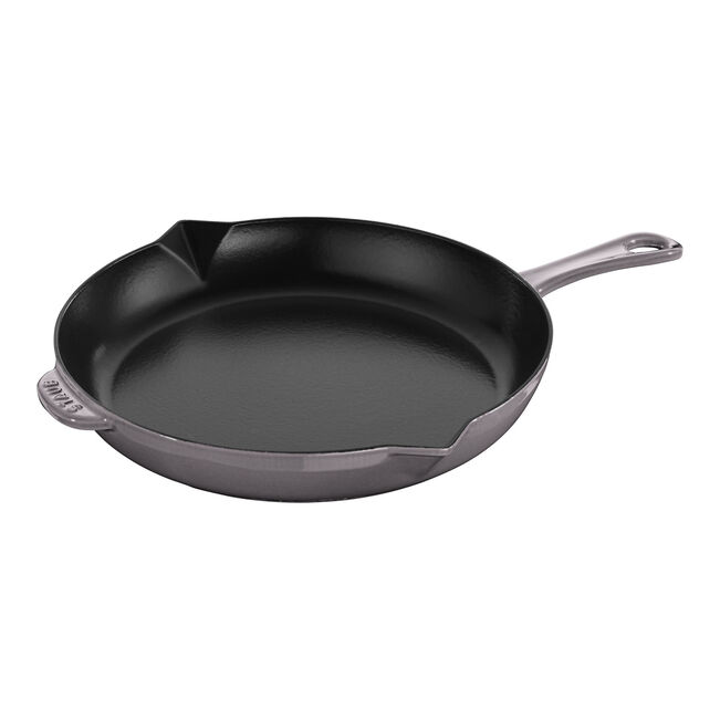 Staub Cast Iron Frying Pan, Graphite Grey