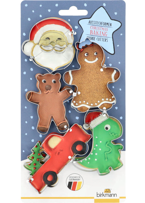 Birkmann Holiday Cookie Cutter Set of 5