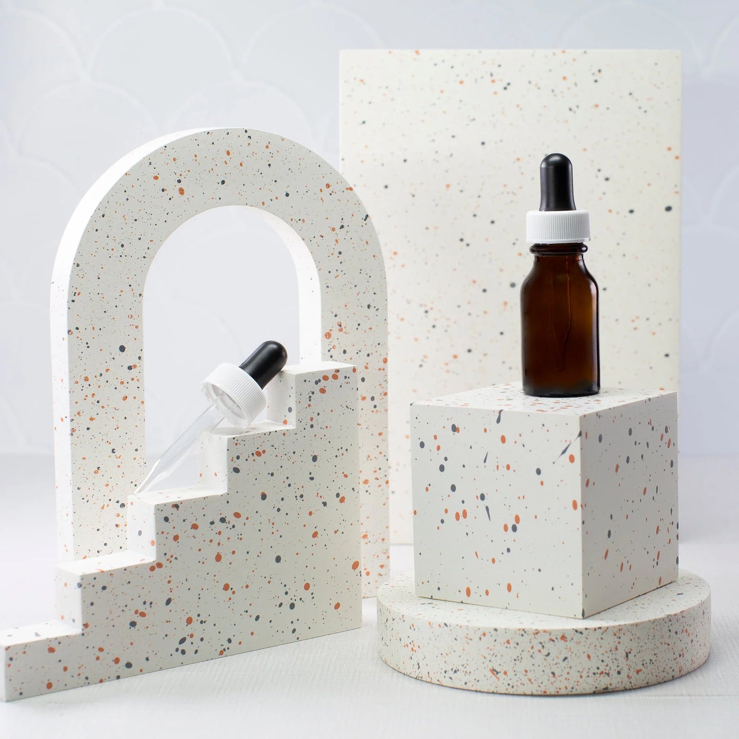 Amber Glass Bottle with Dropper 15ml