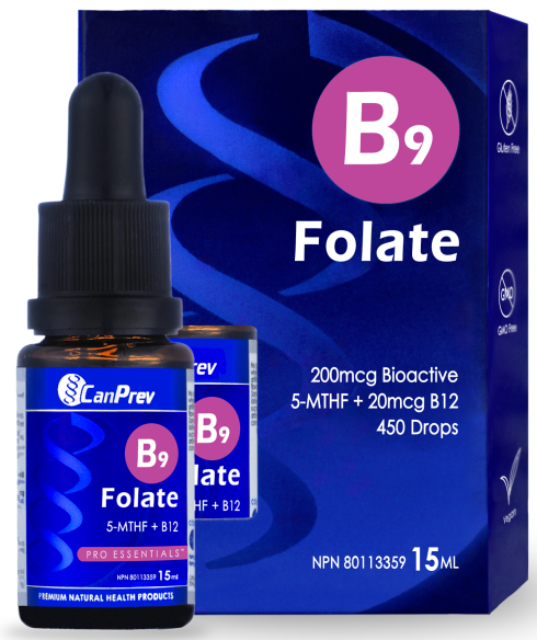Vitamin B9 Active Folate 5-MTHF Drops