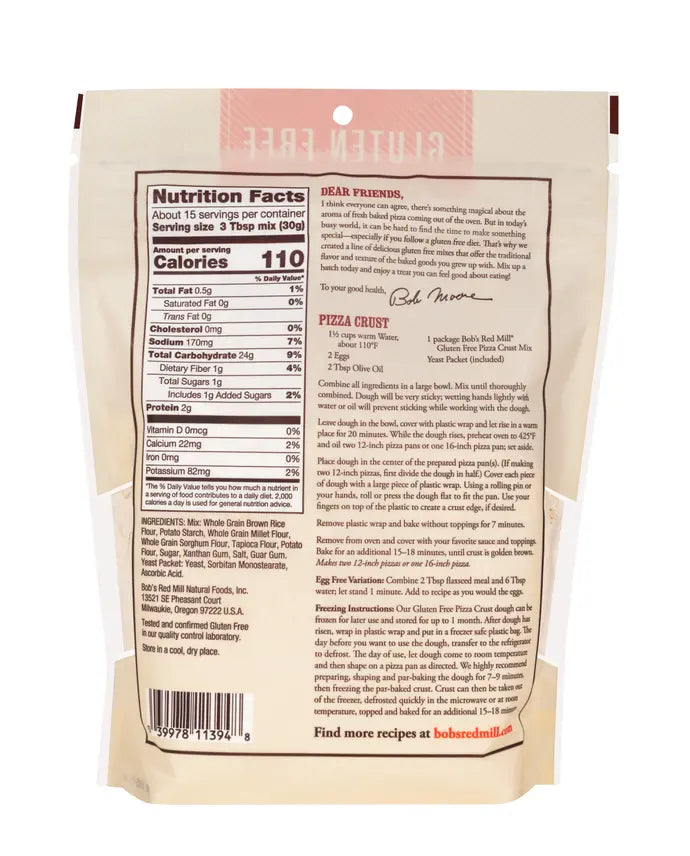 Pizza Crust Mix (GF)