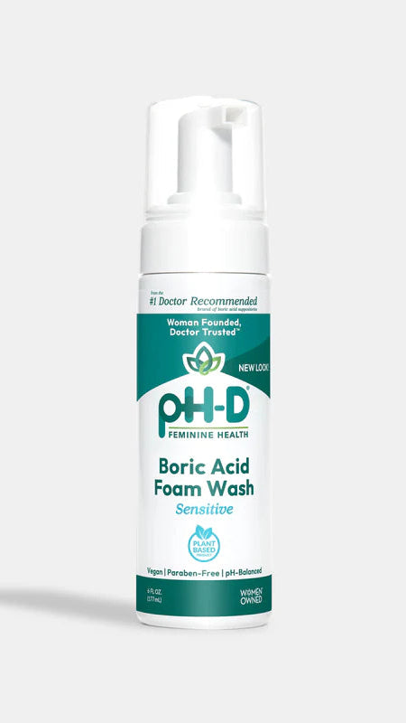 Boric Acid Sensitive Foam Wash