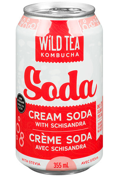 Wild Tea Kombucha Cream Soda *REFRIGERATED*