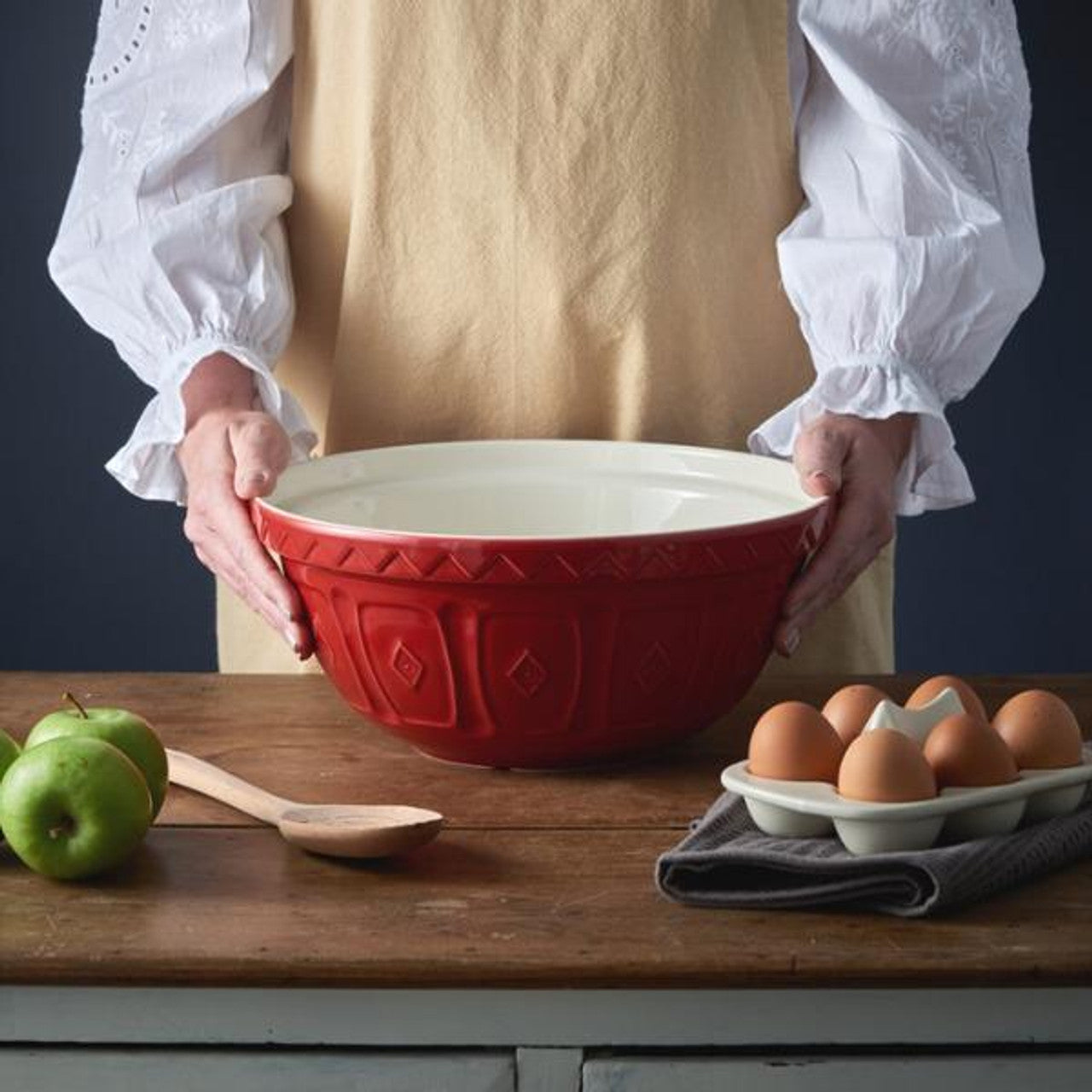 Mason Cash Mixing Bowl 4.0L Red