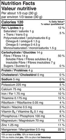 Omega3 NutraCleanse Daily Fibre Boost, Organic