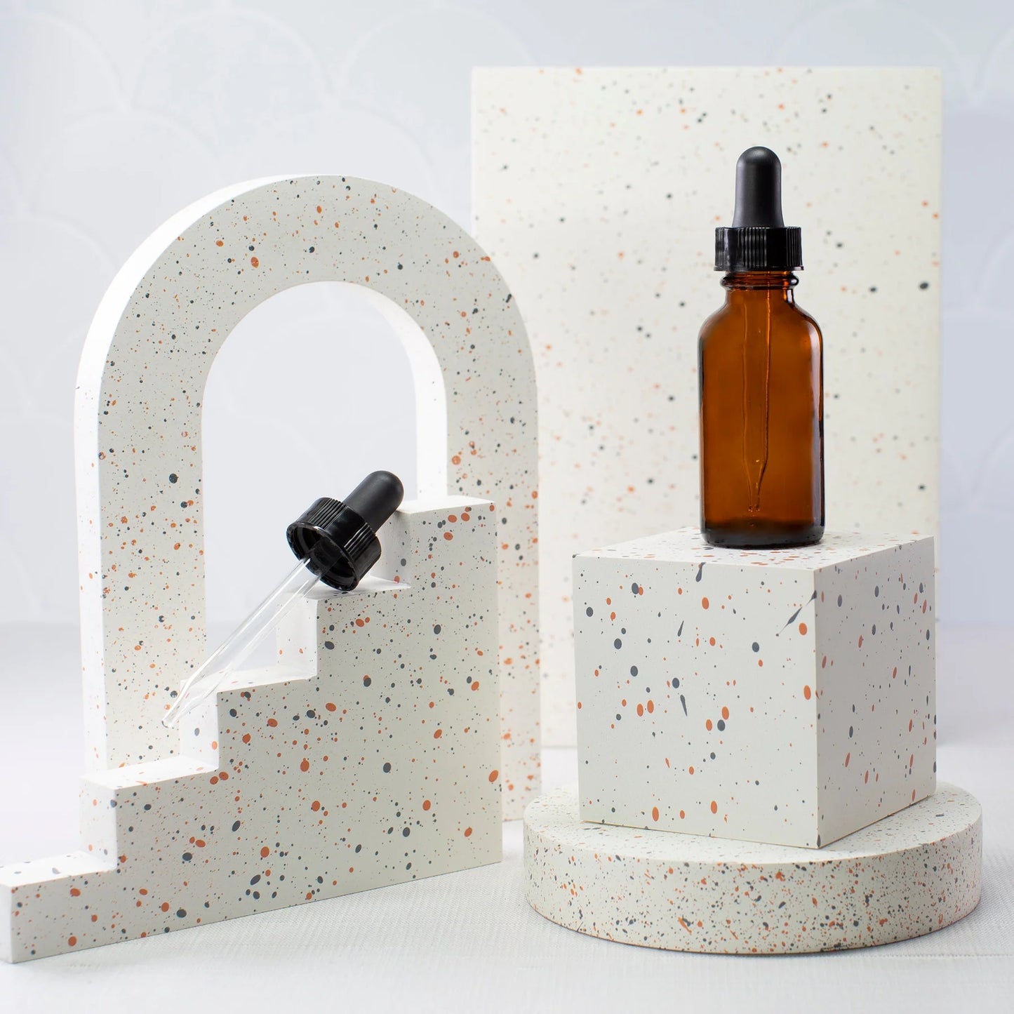 Amber Glass Bottle with Dropper 30ml