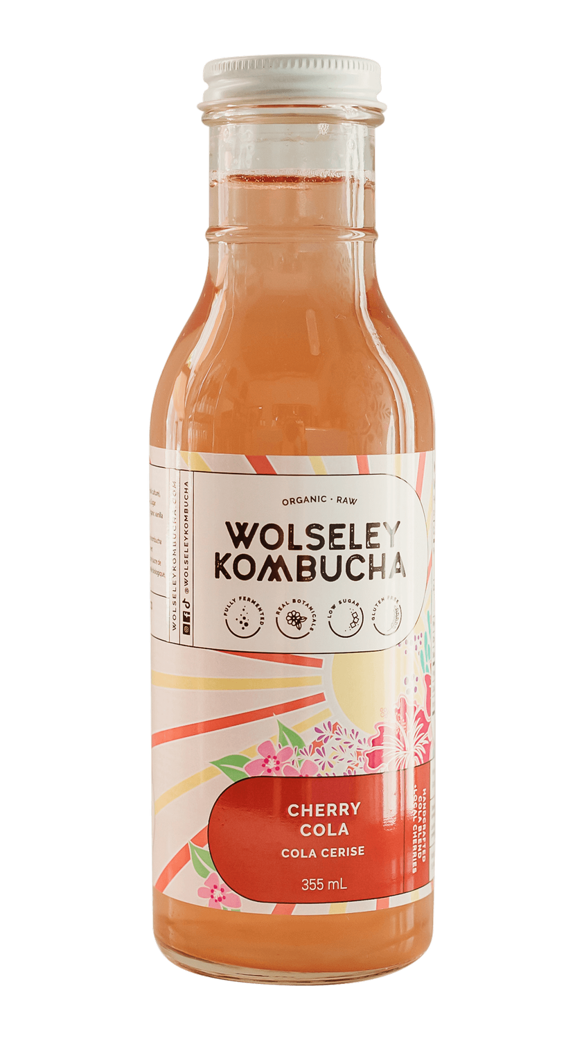 Kombucha - Cherry Cola *REFRIGERATED*