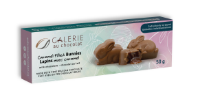 Galerie au Chocolat Mini Caramel Filled Bunnies