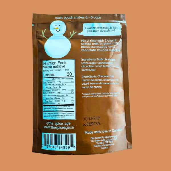 The Spice Age Hot Chocolate - Gourmet