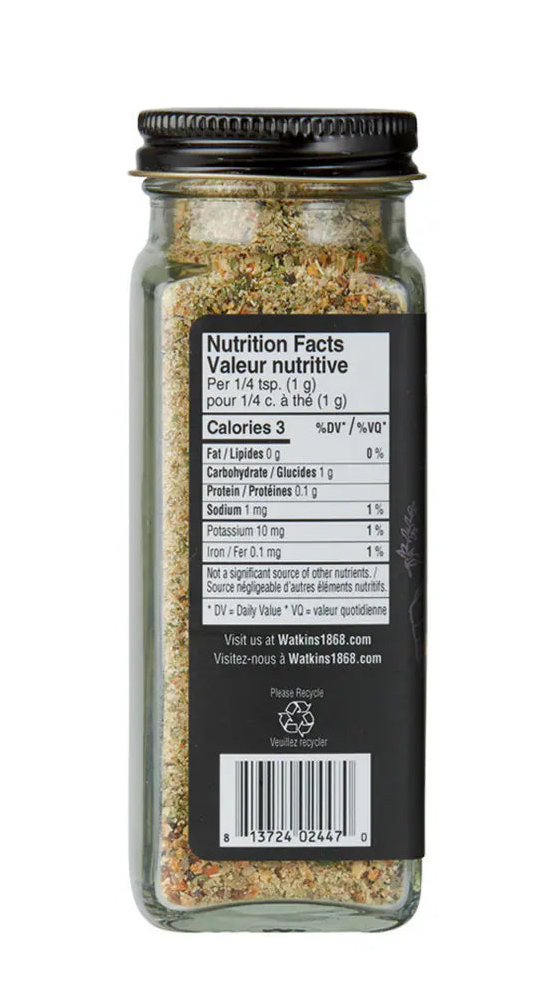Watkins All Purpose Seasoning Salt Free, Organic