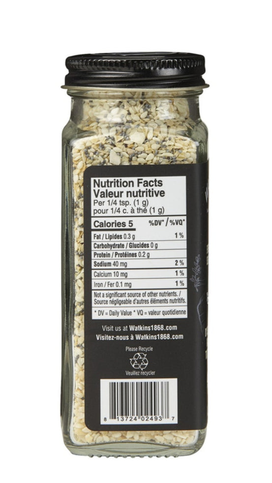 Watkins Everything Bagel Sesame Seasoning Blend, Organic