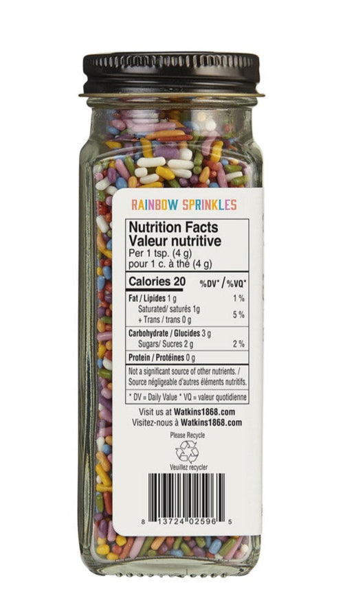 Watkins Rainbow Decorating Sprinkles