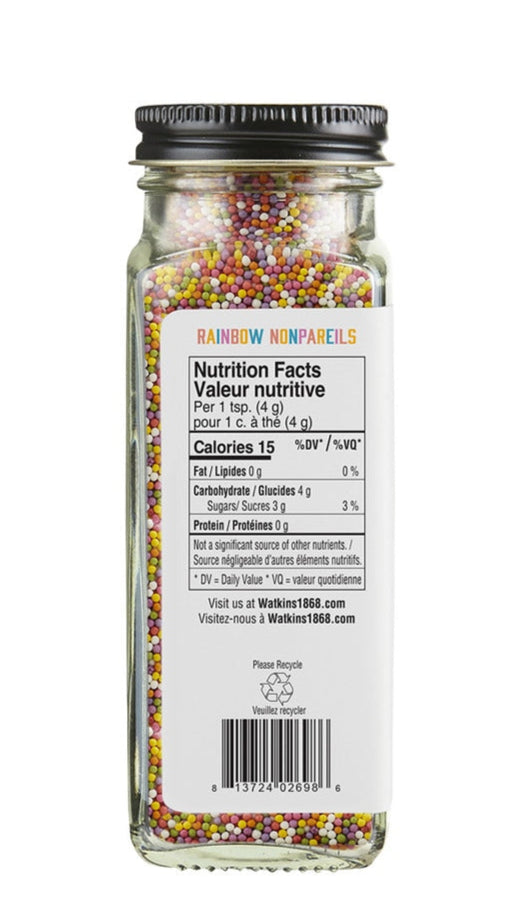 Watkins Rainbow Decorating Nonpareils