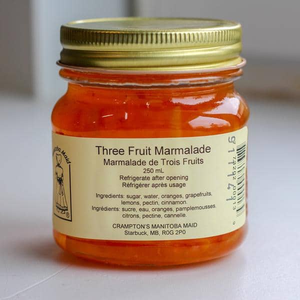 Crampton's Three Fruit Marmalade, LOCAL