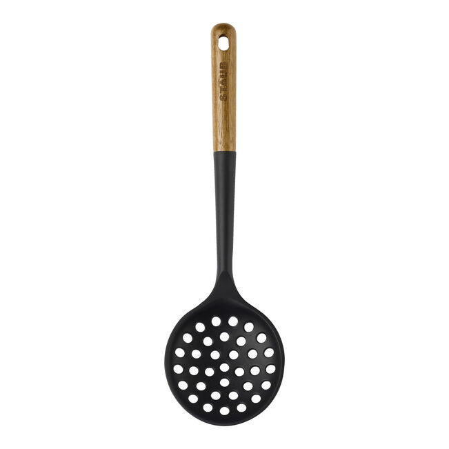 Staub Skimming Ladle, Wood & Silicone