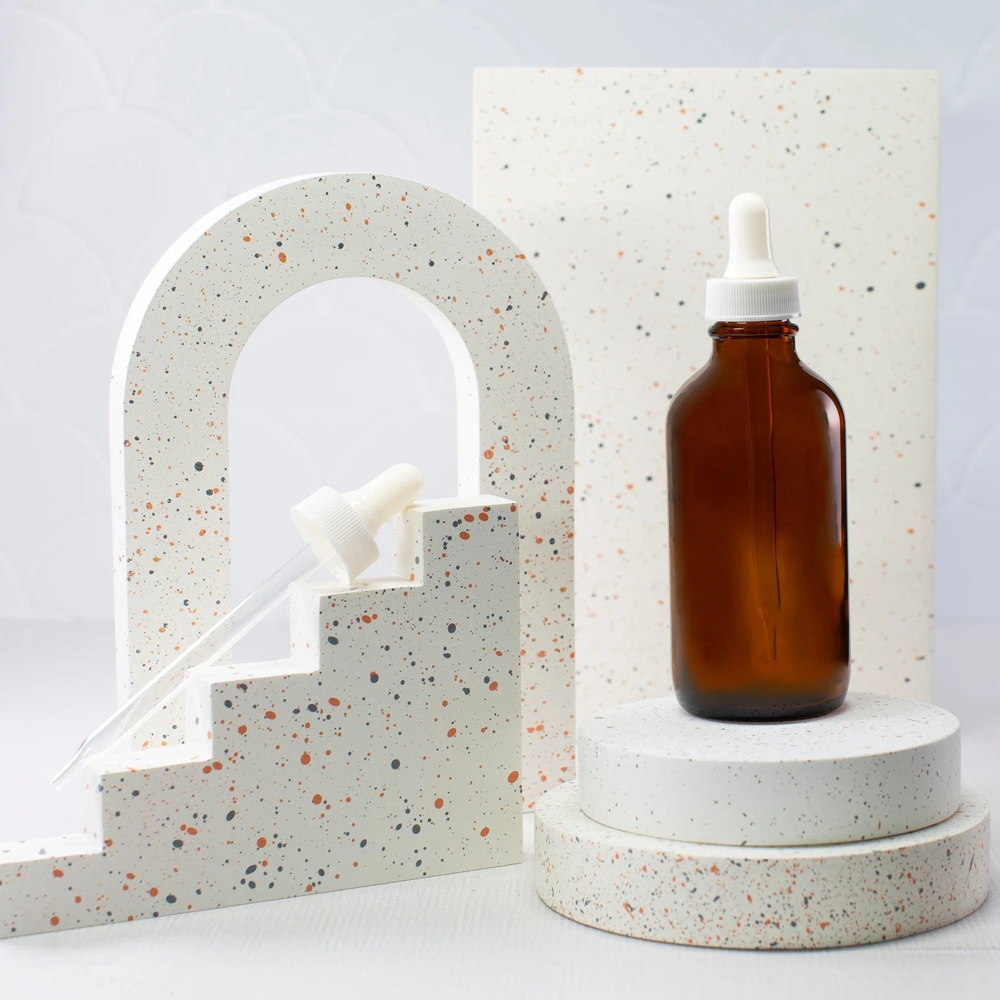 Amber Glass Bottle with Dropper 120ml