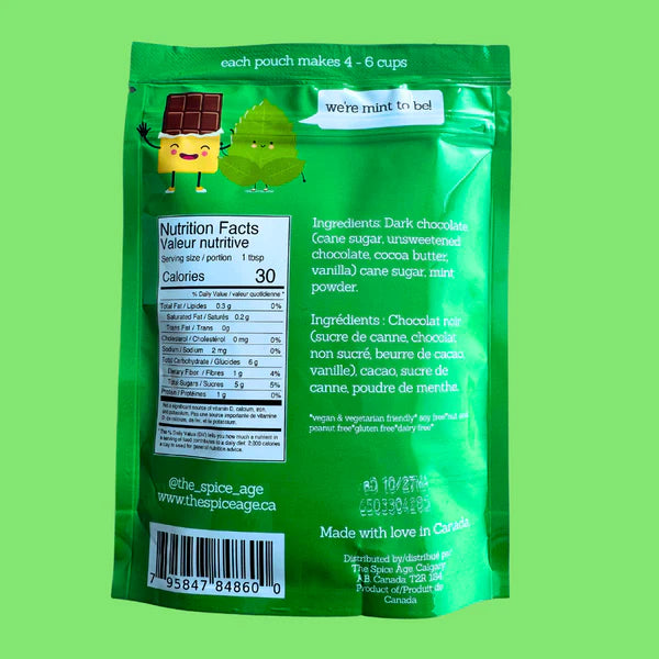 The Spice Age Hot Chocolate - Mint