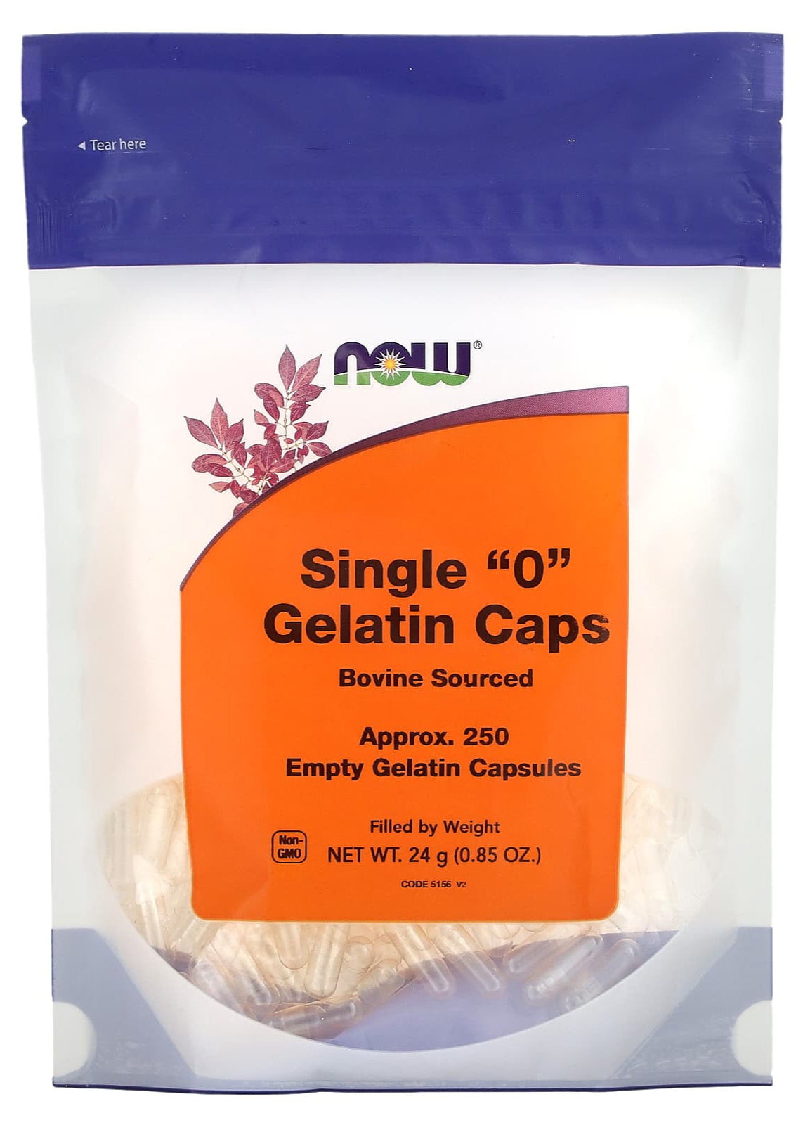 GelCaps Size "0" Gelatin Capsule Shells