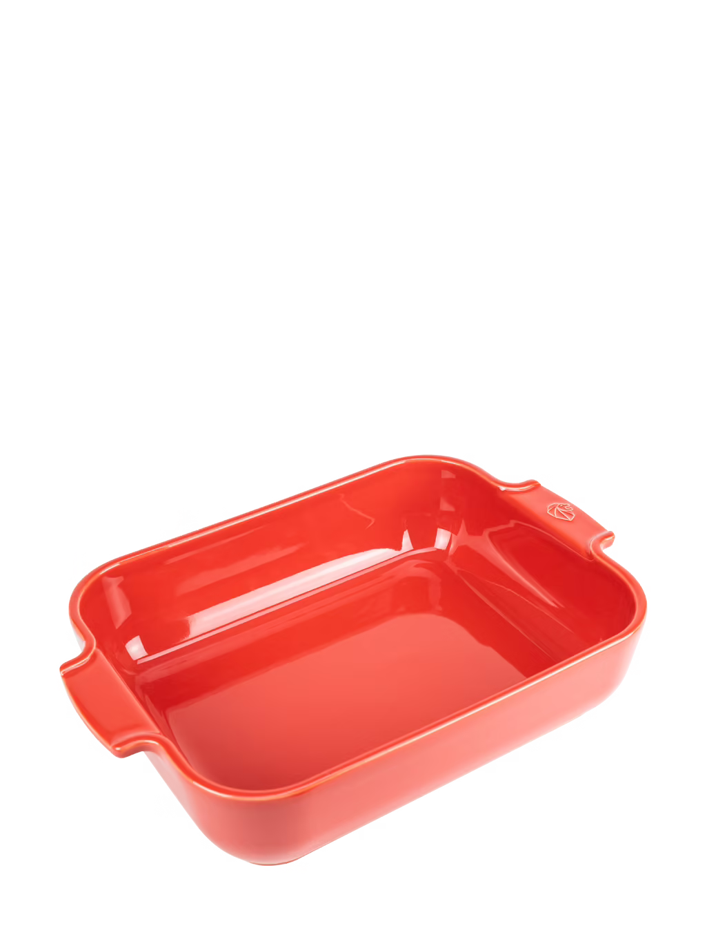 Peugeot Appolia Ceramic Rectangular Baker, 12.5" Red