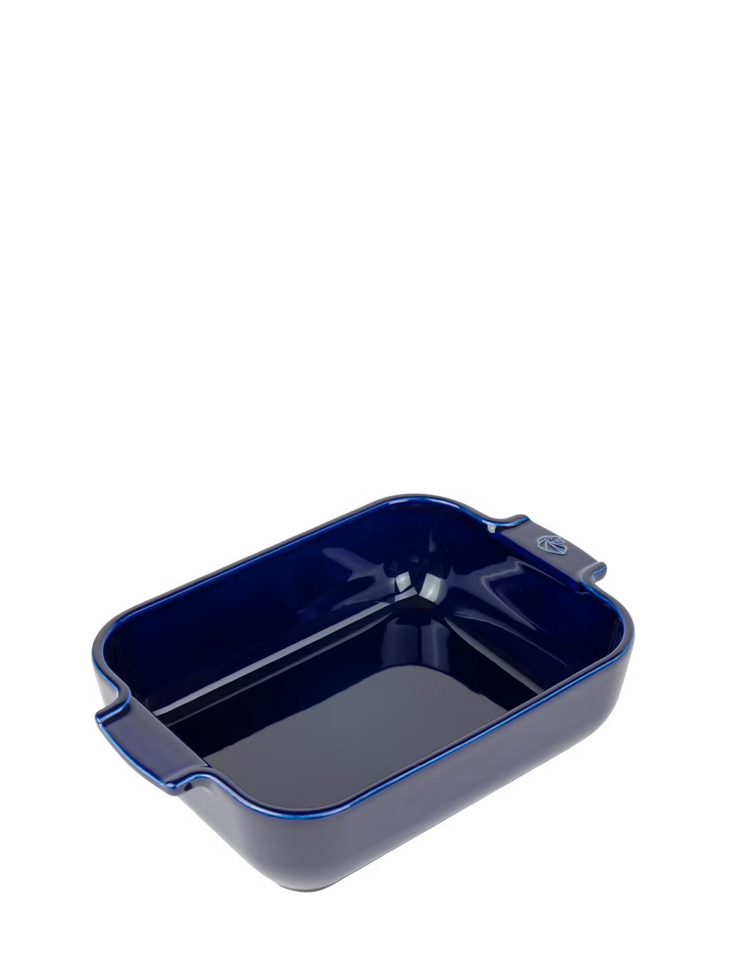 Peugeot Appolia Ceramic Rectangular Baker, 10" Blue