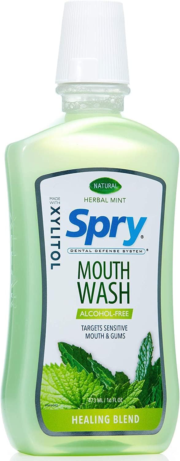 Spry Mouth Wash Herbal Mint