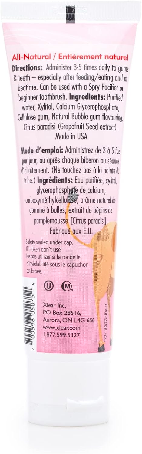 Spry Kids' Tooth Gel Bubblegum