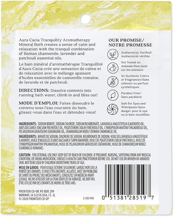 Aura Cacia Mineral Bath Tranquility