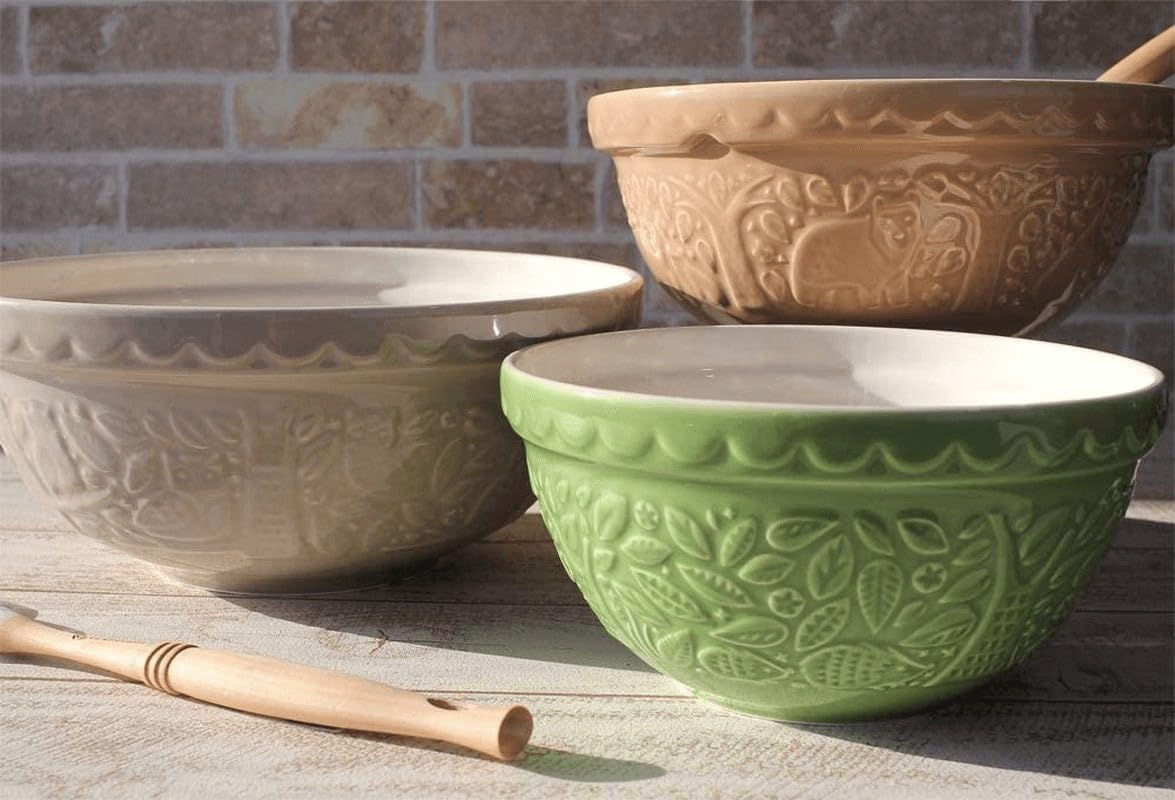 Mason Cash Forest Mixing Bowl 2.0L Bear, Cane