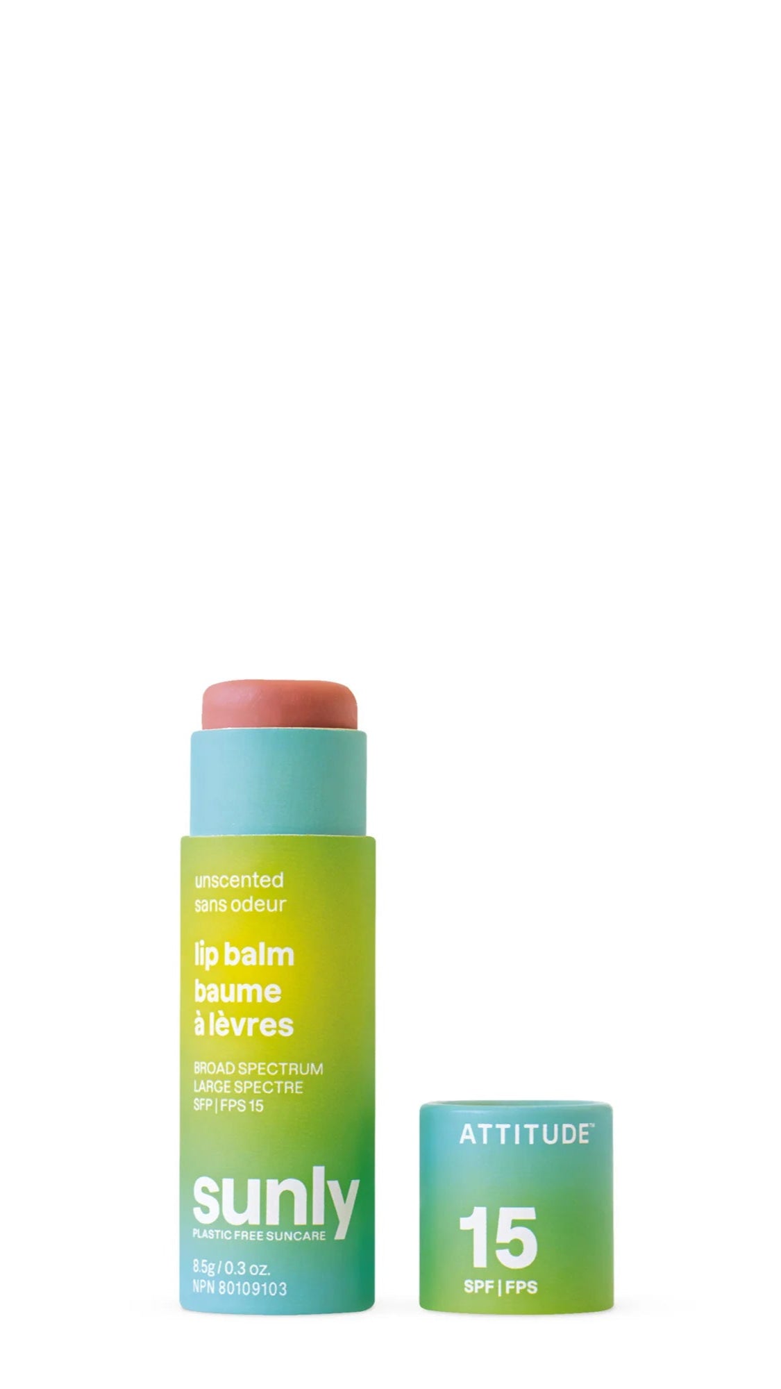 Sunly™ Tinted Lip Balm SPF 15, Unscented