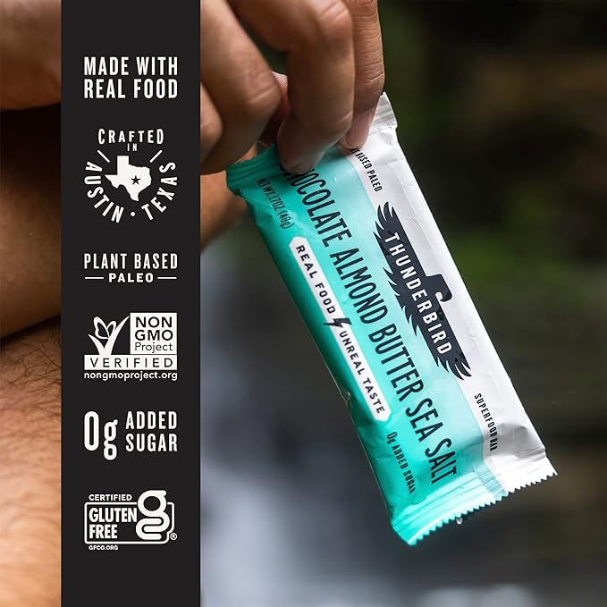 Thunderbird Bar Chocolate Almond Butter Sea Salt