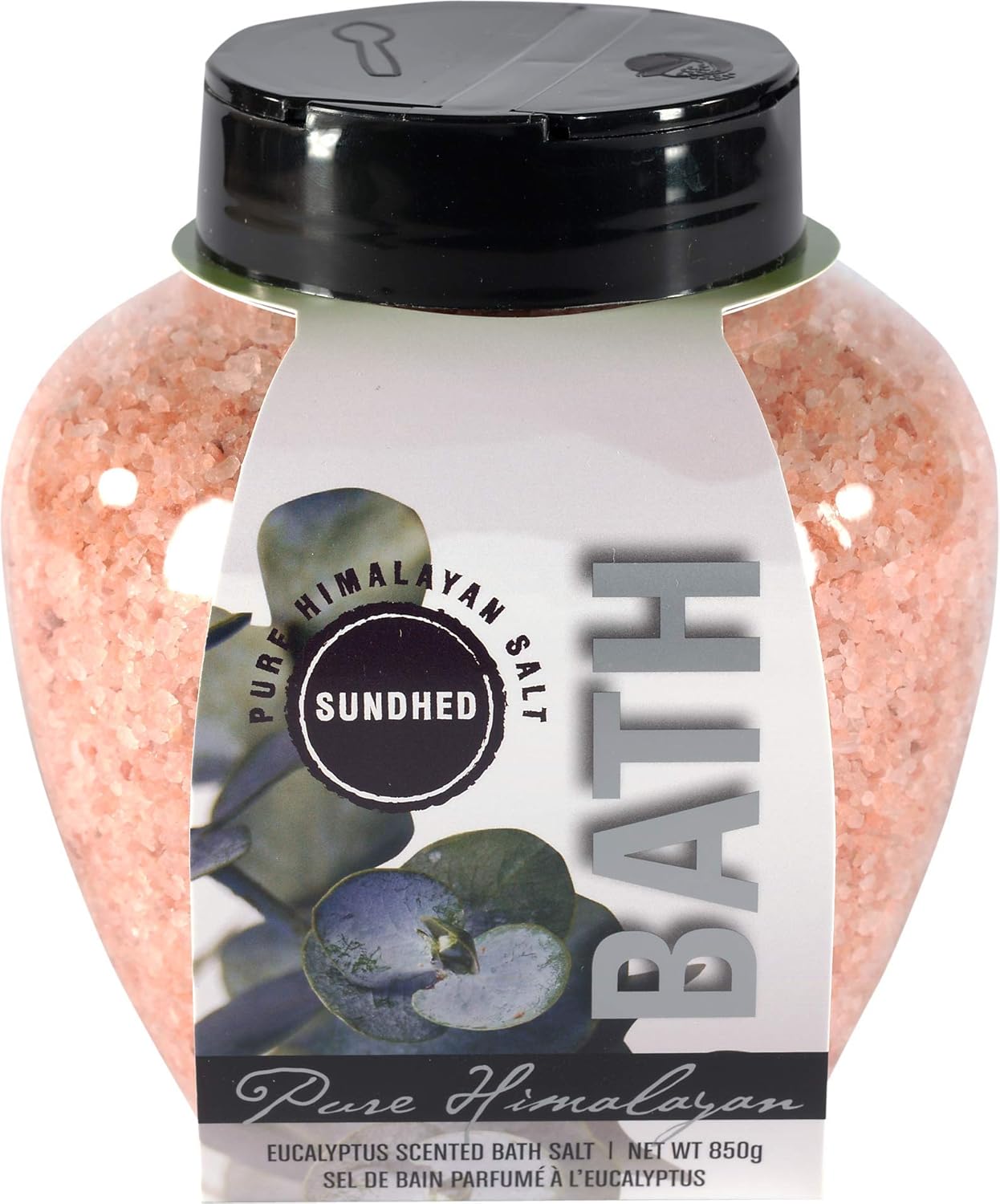 Sundhed Himalayan Pink Bath Salt, Eucalyptus