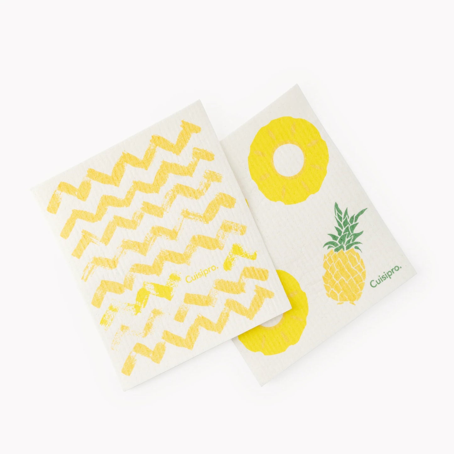 Cuisipro All Purpose Eco-Cloth 2pk - Pineapple