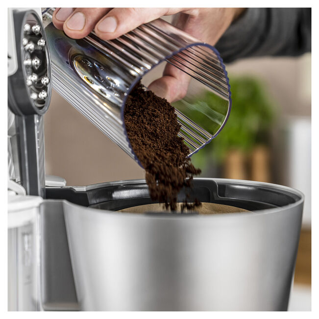 Zwilling Enfinigy Coffee Grinder, Silver