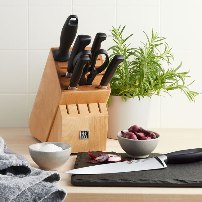 Zwilling Four Star Knife Block Set