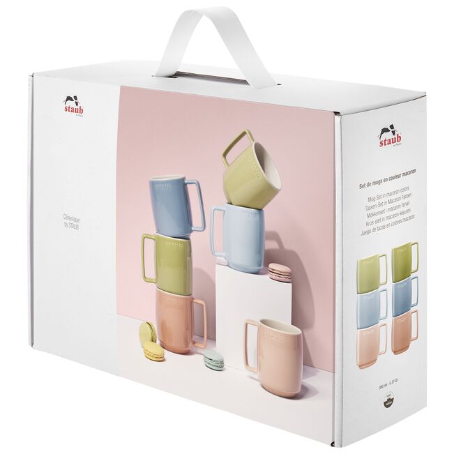 Staub Ceramique Macaron Coffee Mug Set