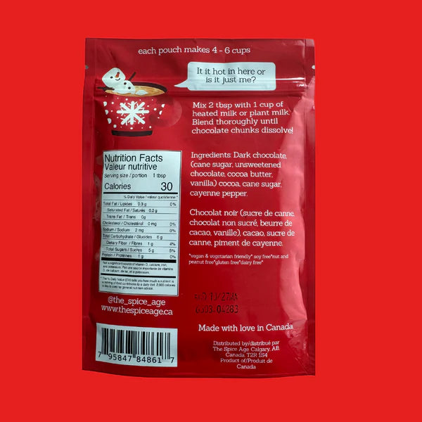 The Spice Age Hot Chocolate - Spicy