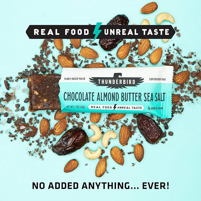 Thunderbird Bar Chocolate Almond Butter Sea Salt