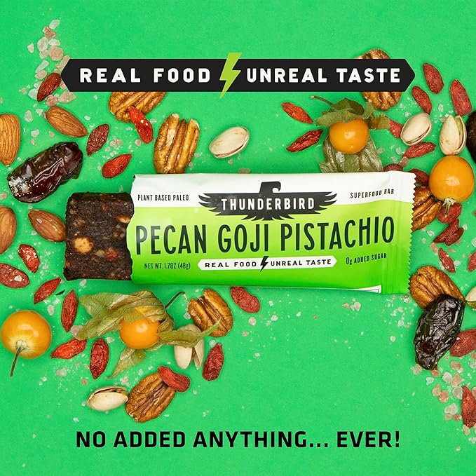 Thunderbird Bar Pecan Goji Pistachio
