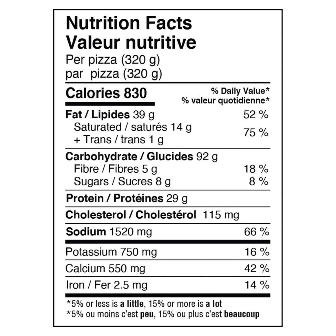 Cauliflower Crust Pepperoni Pizza (GF) *FROZEN*