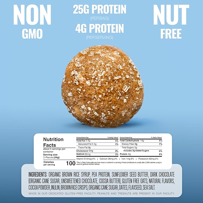 GFB Chocolate Chip Cookie Dough Bites (GF) (V)
