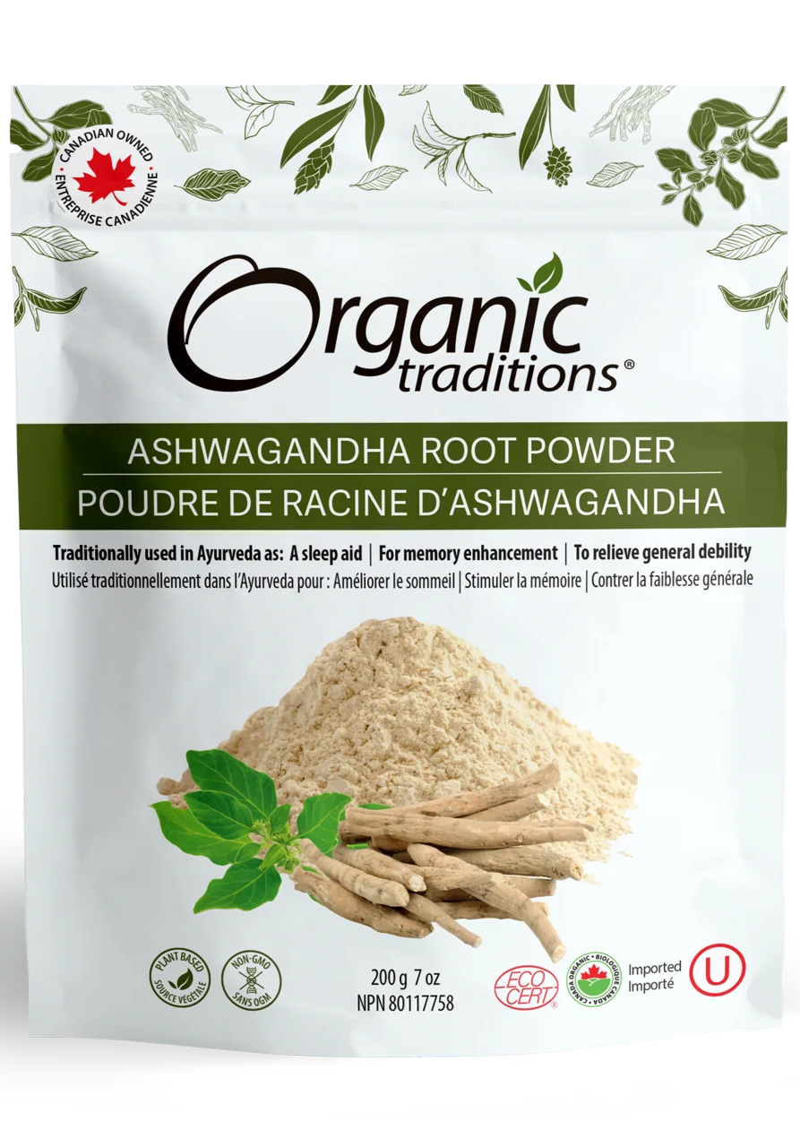 Ashwagandha Root Powder, Organic Traditions