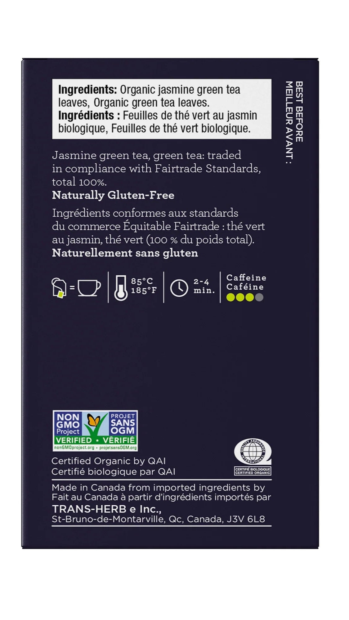 Four O'Clock Green Tea Jasmine (Org) (FT)