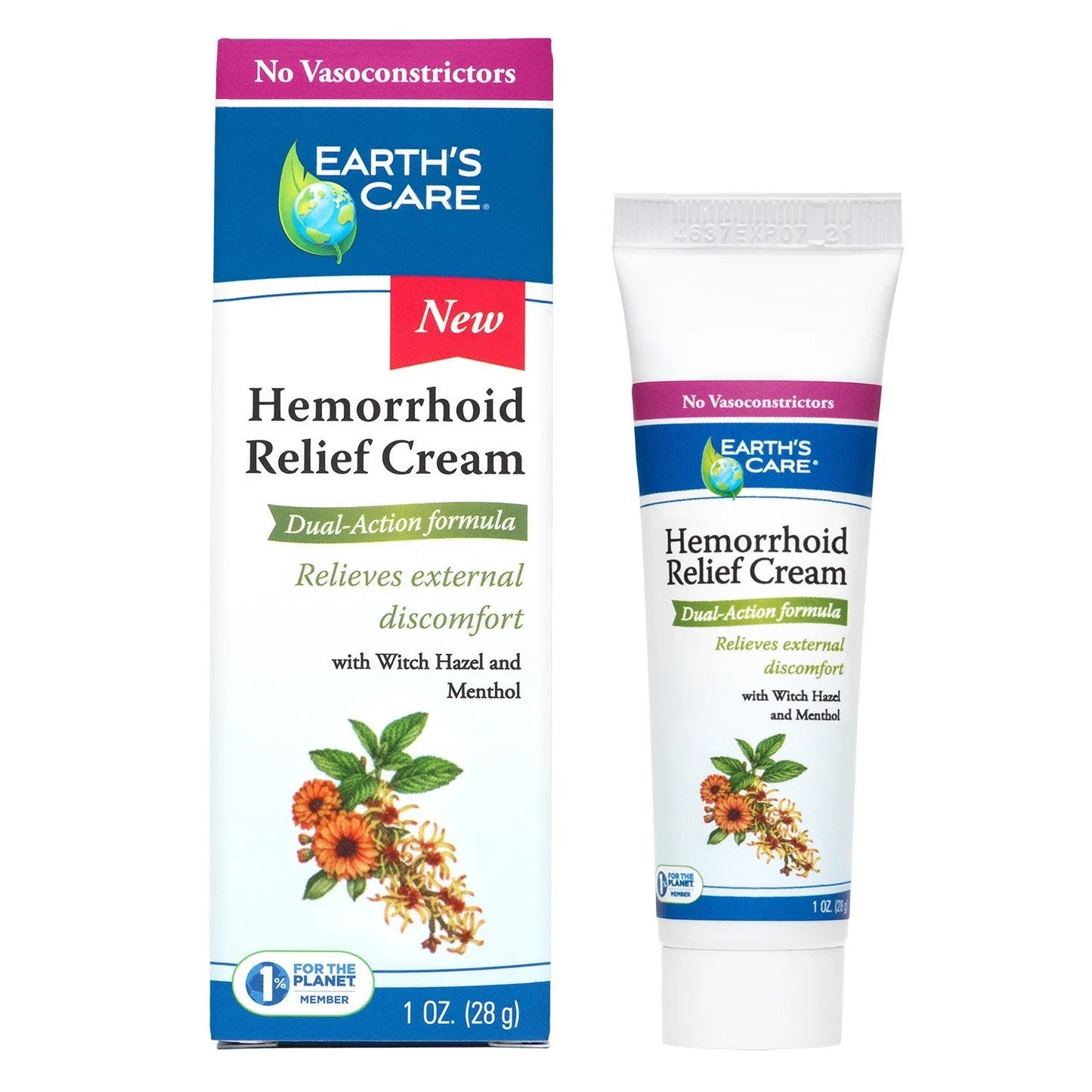 Earth's Care Hemorrhoid Relief Cream