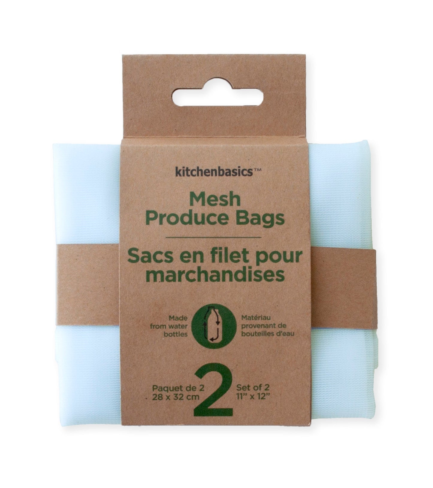 Produce Bag, Recycled Mesh, Set of 2