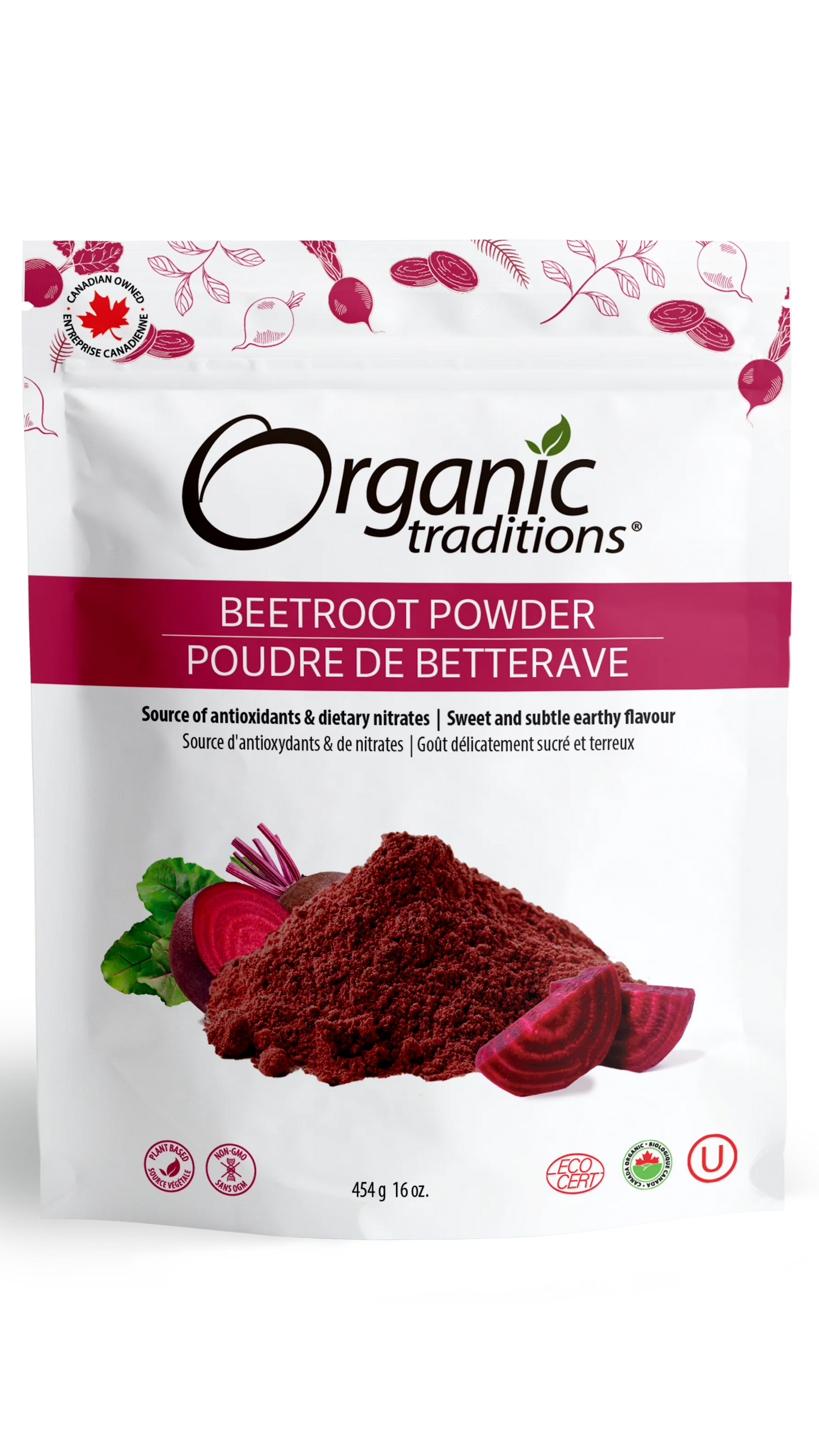 Beet Root Powder, Organic Traditions