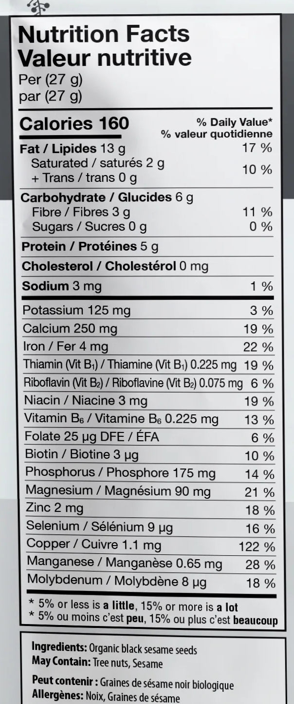 Black Sesame Seeds, Organic Traditions