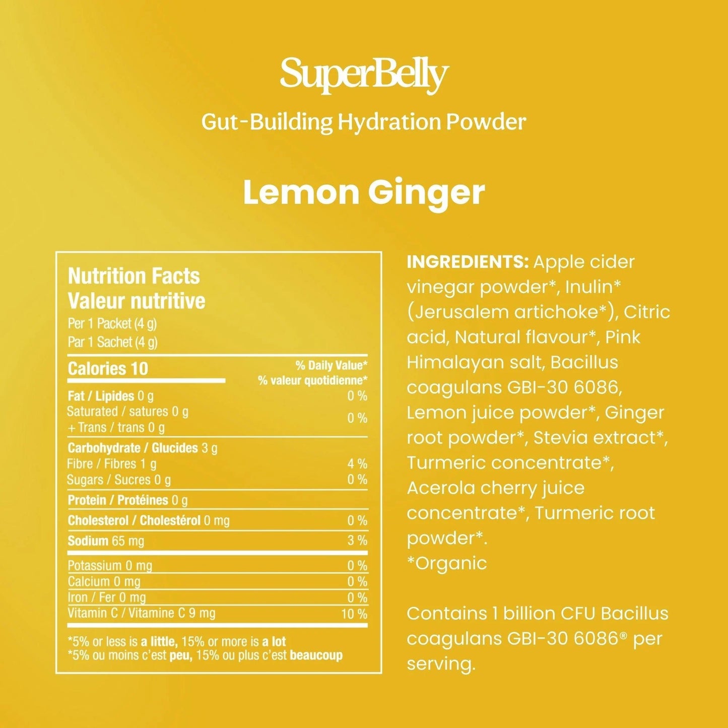 Blume SuperBelly Lemon Ginger